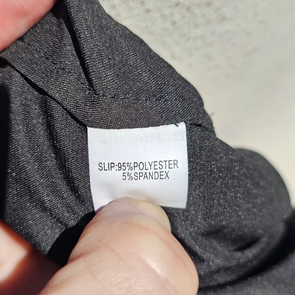 2pc. Kay Unger sexy little black dress - Picture 2 of 8